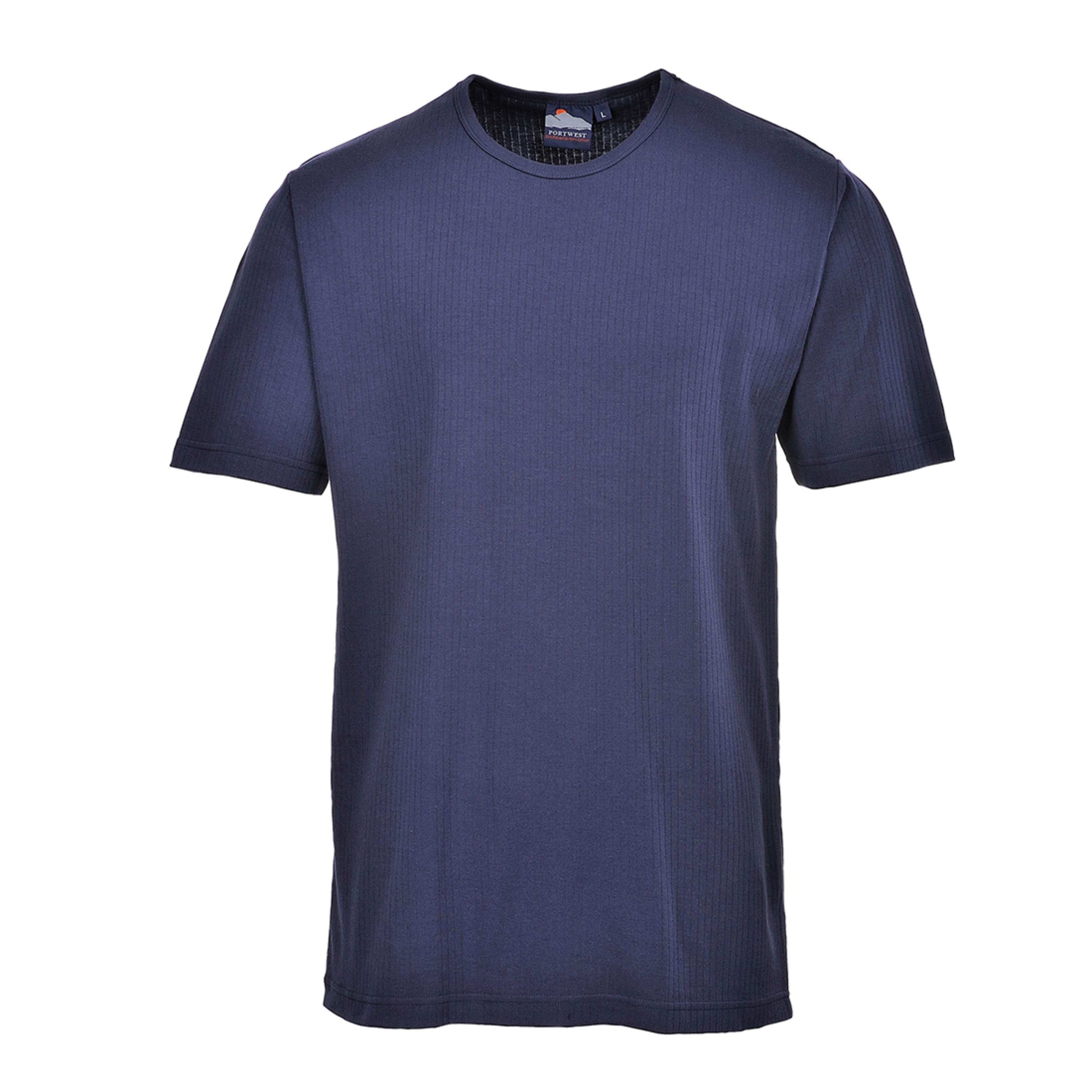 THERMAL T-SHIRT SHORT SLEEVE, NAVY