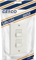Lincoln Switch 4 Gang 2 Way | SW4.2 | In Stock 