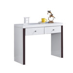 Hollywood Glass 2 Drawer Console Table