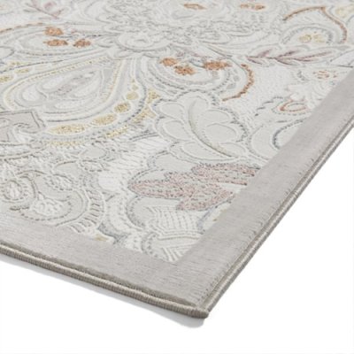 Damask Rug - Pearl 1