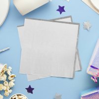 Silver & Grey Ombre Paper Napkins - Pack of 16