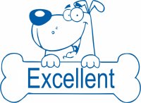 Merit Stampers - Dog - Excellent