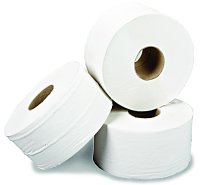 Connect Jumbo Toilet Roll - White 200m