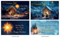 Christmas Gift Wallet Card/2 Designs  (99938)