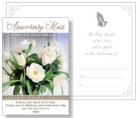 Card - Anniversary Mass with Insert   (20025)