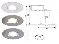 ANSELL EDGE GU10 FIRE RATED DOWNLIGHT 50W IP20