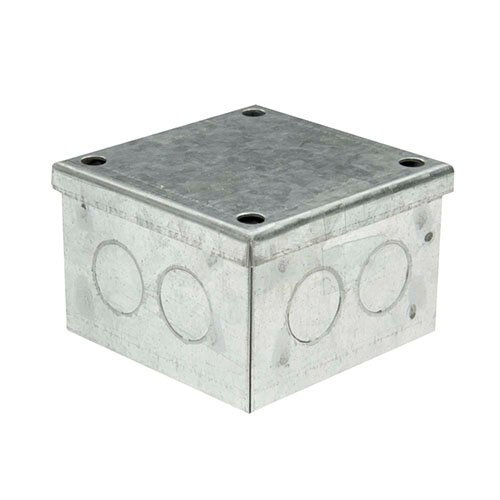 3x3x2 Galvanised K/O Box