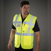 Yoko Hi-Vis 2-Band Executive Vest
