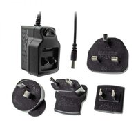 Transcension Universal 12V DC 500mA Power Supply (UK, EU, US, AU)