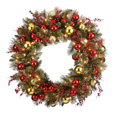 National Tree Country Dakota Pine Wreath - 60cm
