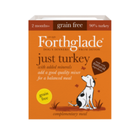 Forthglade Dog Tray Just Turkey 395g x 18