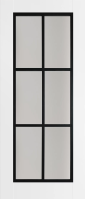 6 LITE LUXURY LAMINATE WHITE OPAL LAMINATED