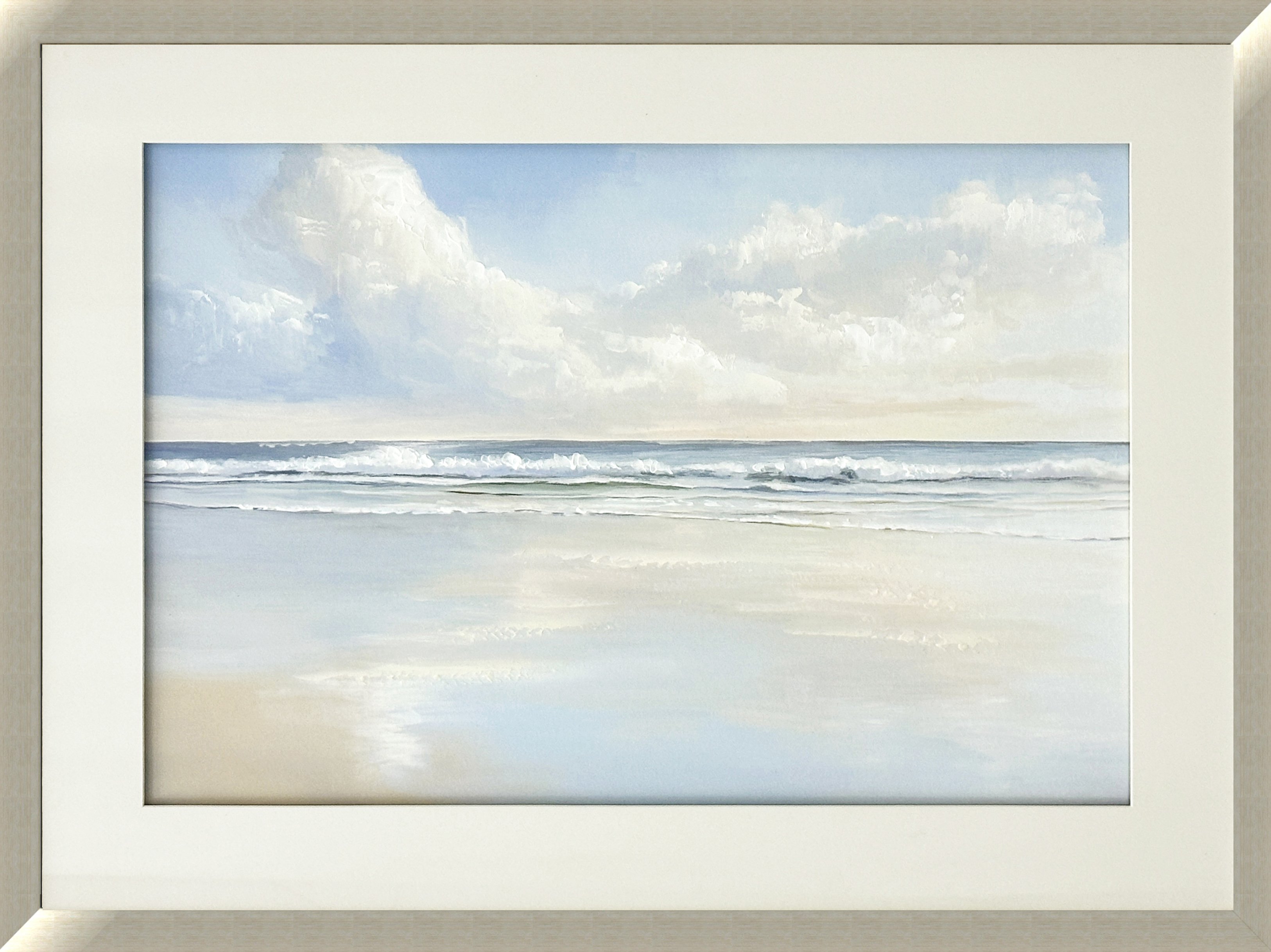 Hand Painted Picture Cloudes at Sea 60x80cm