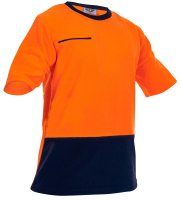 Hi-Vis D/O Polar Fleece Crew Neck T-Shirt
