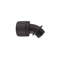 Conduit Gland 21mm M20 45° Grey Nylon