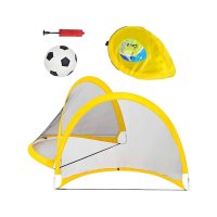 Folding Portable Children's Football Goals Set