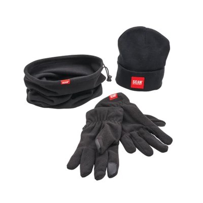 Scan 3 Piece Winter Essentials Pack - Hat, Scarf and Gloves