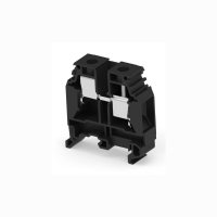 M16/12 Entrelec Black Feedthrough Terminal 16mm&sup2; 1SNA400191R2600