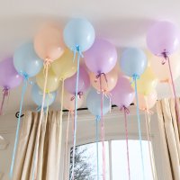 Pastel 12" Latex Balloons - Pack of 5