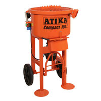 ATIKA COMPACT 100 PAN MIXER 110V