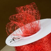 Spider Web Net On Ribbon Red - 3.8cm x 20m