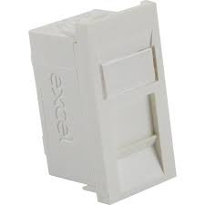 Excel CAT 5e UTP Standard Euro Module White R-100-700
