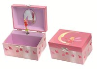 Musical Jewellery Box. Moon with Fairy. Egmont