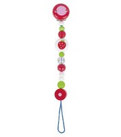 Goki Soother Chain Red 737100