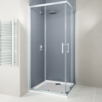HYDRO EXPRESS CORNER ENTRY 90CM SILVER
870-895X870-895MM