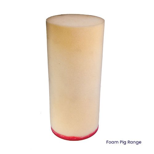 Foam Swabs 8in Main c/w Dr Plate (S Density)  Hyram