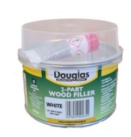 Douglas 2-Part Wood Filler White 400g