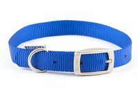 Ancol Viva Nylon Buckle Collar 35-43cm Size 4 Blue x 1