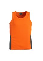 ZH239-UNISEX HI VIS SQUAD SINGLET