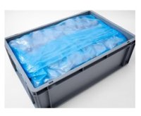 Polythene Liners Perforated - Blue 660x1090x760mm