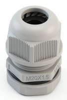 Plymouth 25mm Cable Gland IP68 Grey 13-18mm