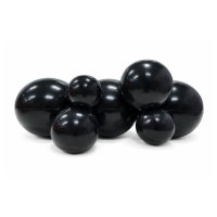 Pebble Black Reusable PVC Balloon Garland - 7 Piece