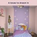 Girls Bedroom painted in Dulux Easycare Tangled Princess Blush