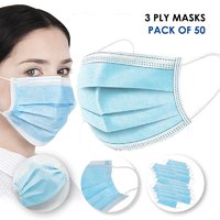 3 Ply Disposable Protective Mask (Pack of 50)
