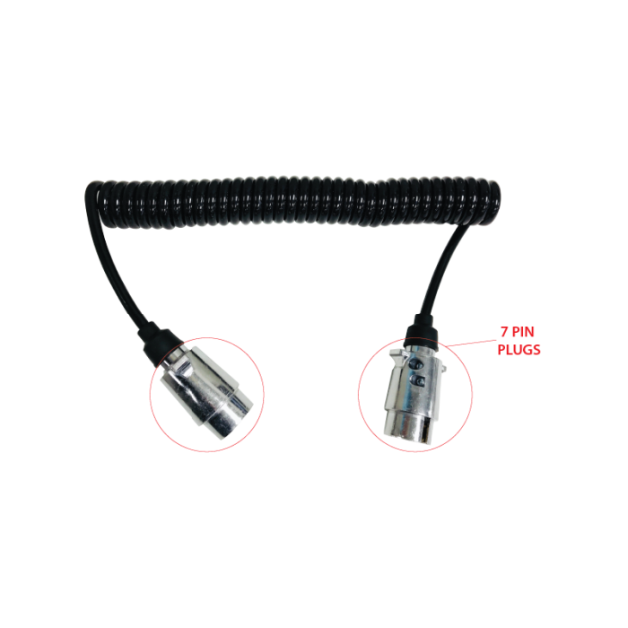 12V Electrical Coil c/w Two 7-Pin Plugs