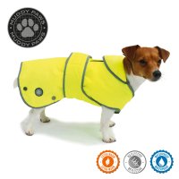 Ancol All Weather Stormguard Dog Coat Small/Medium 35cm Hi-Viz Yellow x 1