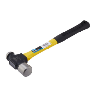 Draper Expert Ball Pein Hammer with Fibreglass Shaft, 900g/32oz