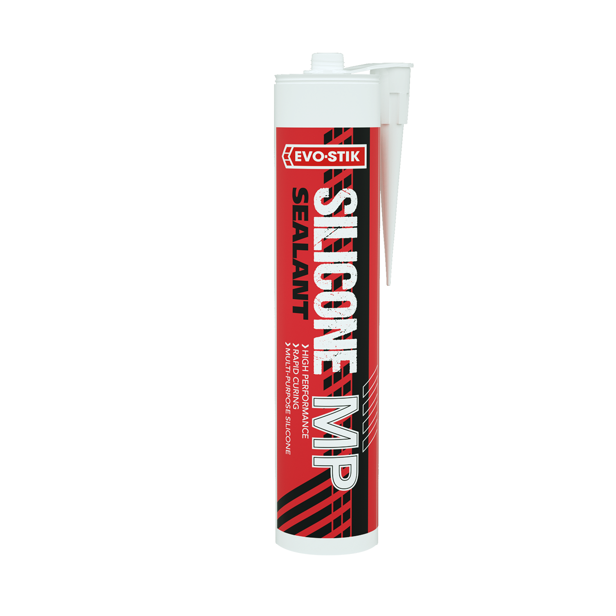 EVO-STIK MP RED TUBE SILICONE BROWN