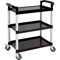 Trolley 130L x 50W x 97H 3 Tier Polypropylene