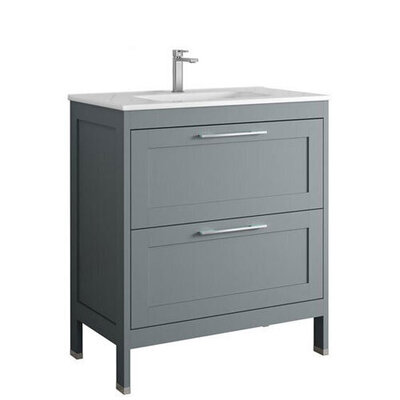 Corey 80cm Floor Standing Unit Matt Grey