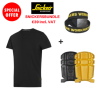 SNICKERS 9110 KNEEPADS, SNICKERS 9005 BELT, SNICKERS 2502 T SHIRT