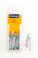 Challenge Zinc Plated Masonry Nails 40mm Clam Pack 35pk