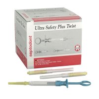 Needles Ultra Safety Plus Twist 30G Short 25MM Blue X 100