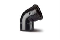 Polypipe Single Socket Bend 4in/110mm. 112&frac12;&deg; SB411B
