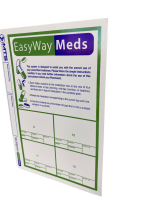 3323-28 MTS 7 DAY "EASYWAY MED" CARDS ONLY
