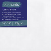 elements Canvas Board 20" x 20" (50.8 x 50.8cm)